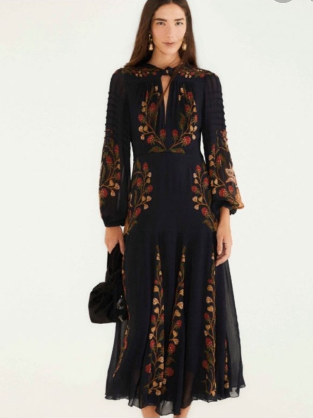 FARM Rio Berry Garden Maxi Dress